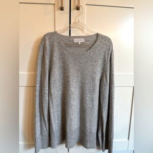 Bianco & Blu Women’s Sweater XL Made in Italy Cashmere Wool Blend Casual